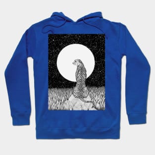 Cheetah Moon Hoodie